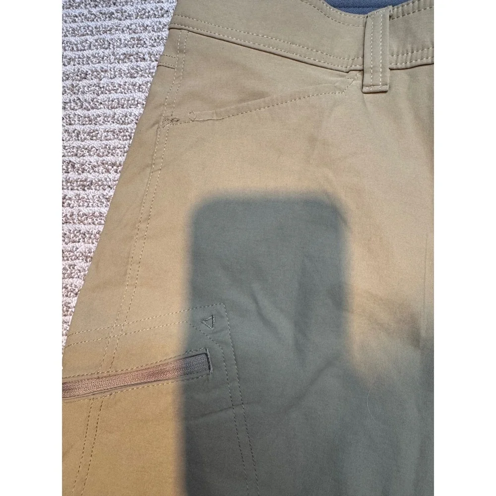 Eddie Bauer First Ascent Guide Pro Fleece‎ Lined Pants Mens 32x30 Tan Hiking